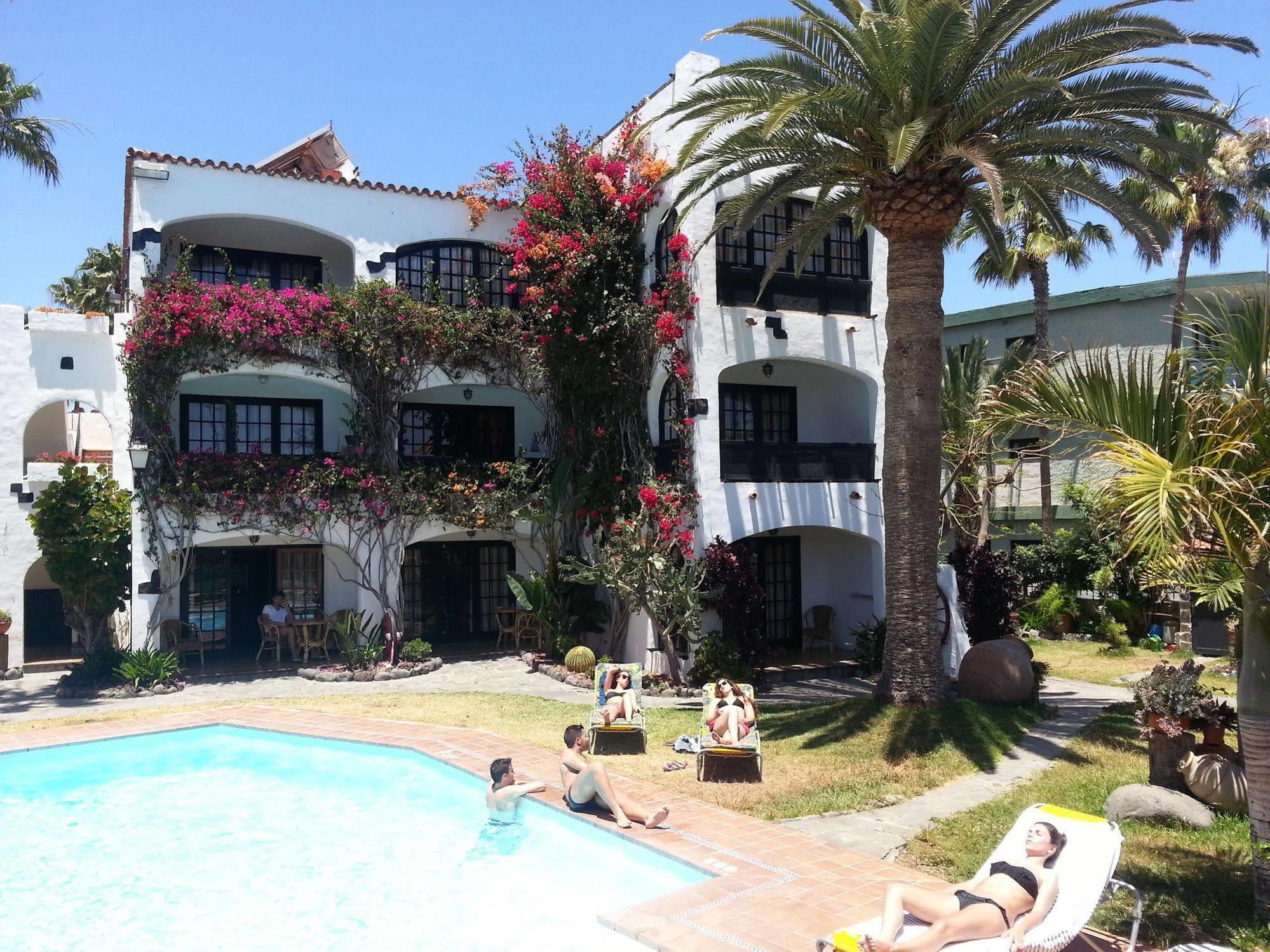Apartamentos El Chaparral Playa del Ingles  Ngoại thất bức ảnh